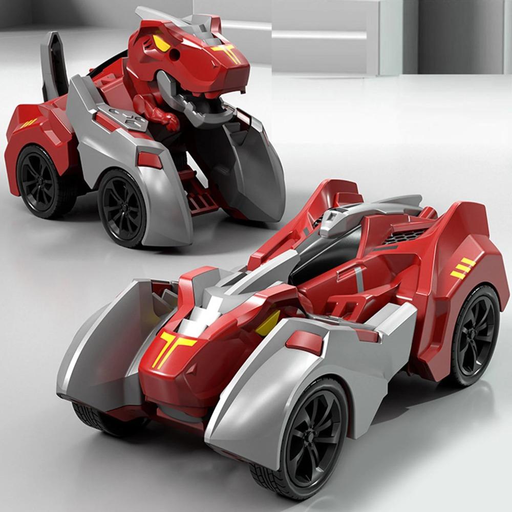 2-in-1 Transforming Dinosaur Car: Automatic Transformations for Kids' Fun!