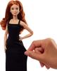 Barbie Basic Signature Black Doll House for Ages 6 and Up JBH74 Red-Brown Dress-Up