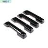 For Toyota Tundra - Black Car Exterior Side Door Handle Cover Trim 4X