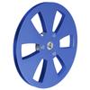 14 7 Inch Empty Tape Reel 6 Hole Aluminum Alloy Universal Open Reel Sound Tape Empty Reel for NAB