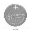 Батарейки-таблетки CR2025 165 мАч 3 В для калькулятора, материнской платы компьютера 10 шт.