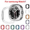 PC Protector Case For Samsung Galaxy Watch Ultra Cases Watch Ultra 47mm Frame Hollow Bumper Cover Smartwatch Accessories Shell