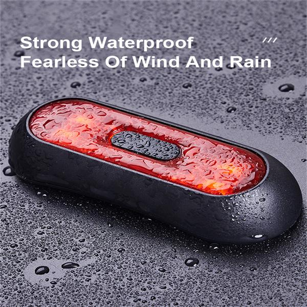 Мотоциклетный шлем Предупреждающий сигнальный светильник Ночная езда Задний фонарь Шлем Smart Light