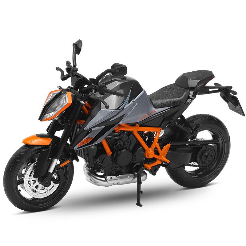 Масштаб 1/12 KTM 1290 Super DUKE R Сплав Спортивный Мотоцикл Литые Миниатюры Модель Декоративные Модные Украшения для Подарка Другу
