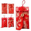 Chinese Style Embroidery Design Red Envelope Lucky Money Bag Party Supplies