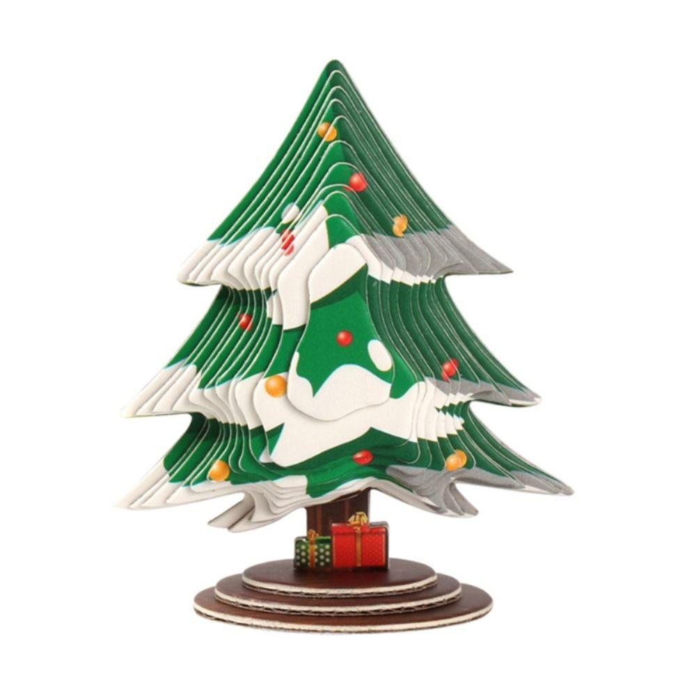 Трехмерная рождественская 3D бумажная головоломка, модель снеговика, животное, игрушка, 3D картонная модель для малышей