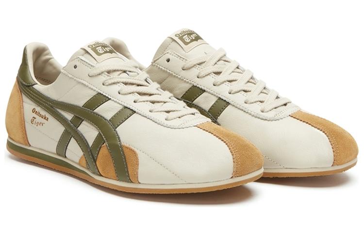 ONITSUKA TIGER Runspark Бежевый Оливково-зеленый Горчично-желтый 1183B480-200