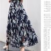 Tooxika Chiffon Skirt, Floral Holiday Style Beach Skirt