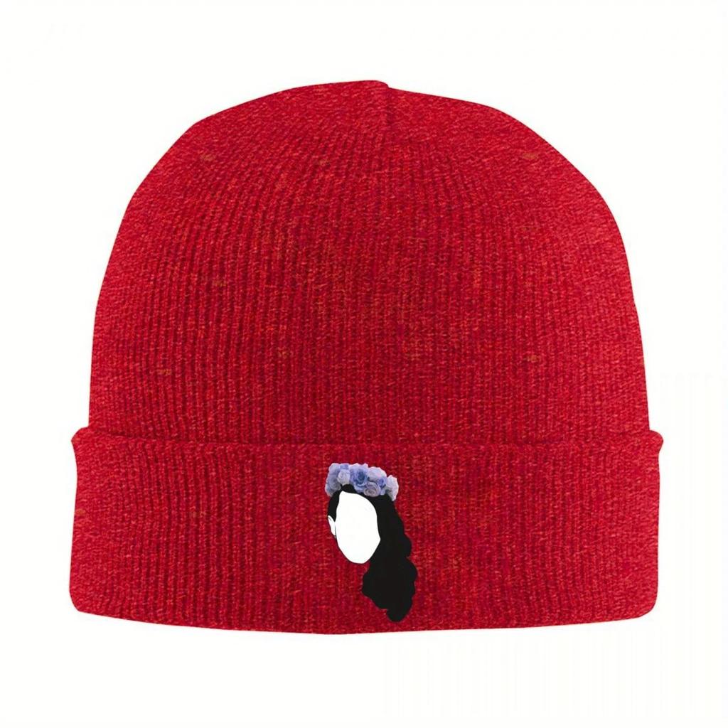 New Lana Del Rey Simplistic Hats Autumn Winter Beanie Warm Ultraviolence Hip Hop Music Album Caps FeUnisex Unisex Acrylic Knitt