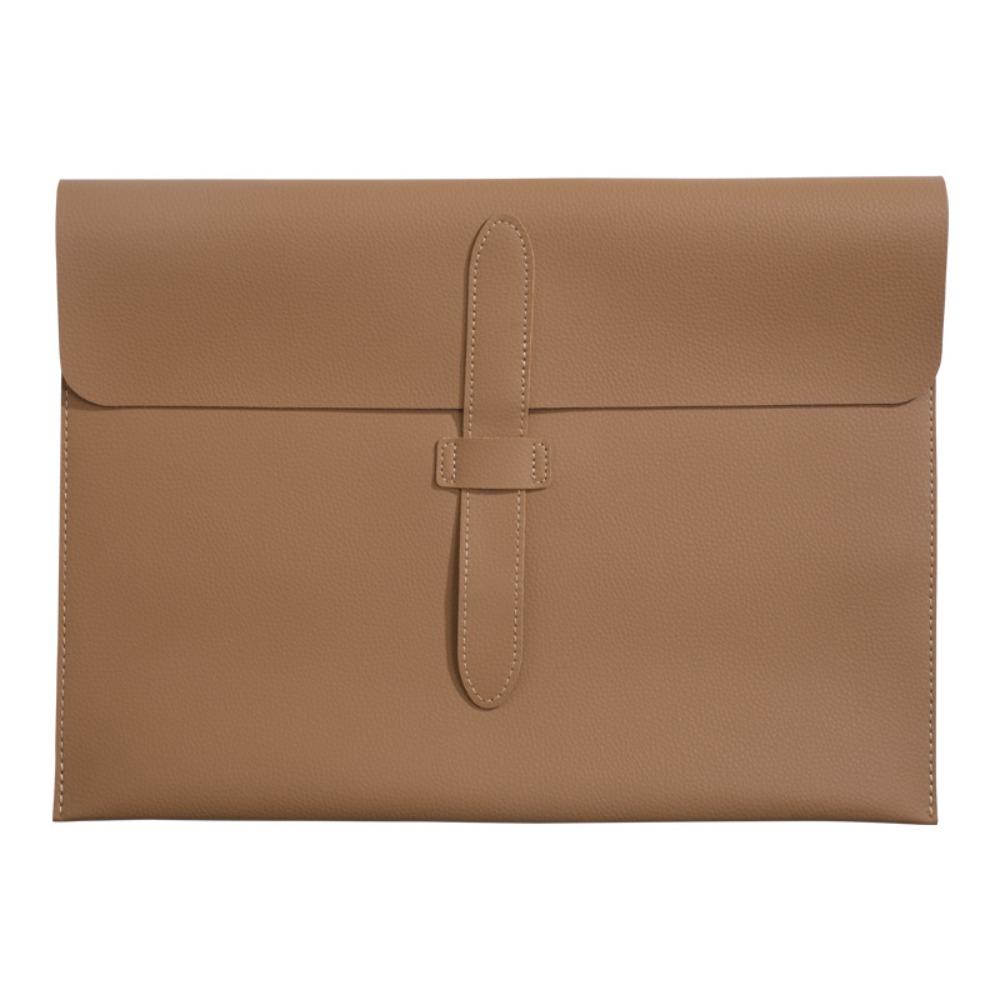 Waterproof Business Leather Document Bag Simple Data Contract Bill File Bag  Office School Supplies