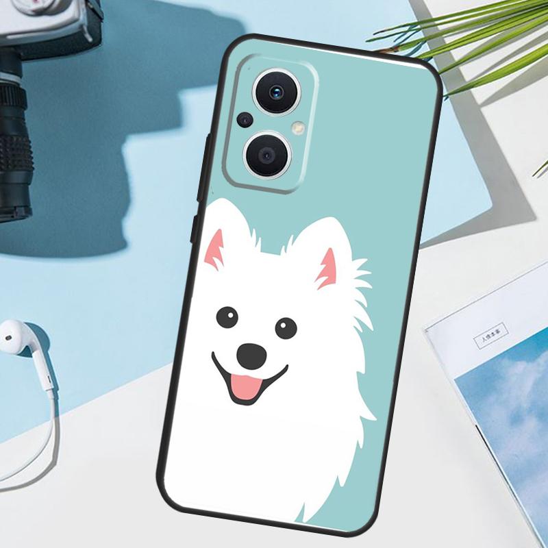 Japanese Spitz Dog Cover For OPPO Reno 14 F 13F 12F 11F 10 11 12 13 Pro 7 8 Lite OPPO Find X9 X5 X6 X8 Pro Case