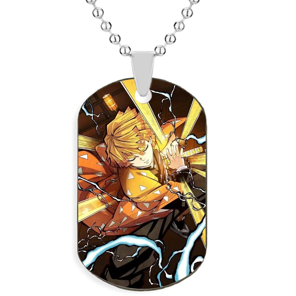 Аниме Убийца Демонов: Ожерелье с подвеской в виде персонажа Yaba, мужские и женские украшения для косплея