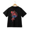 Superhero Spider-Man Graphic T-Shirt - Cool Comic Swing Pose Unisex Tee