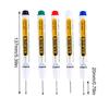 Deep Hole Marker, Long Tip Marker, Woodworking Marking Pen - Long Nib Drill Marker, Colorful Waterproof Carpentry Pen for Construction, Bathroom, and
