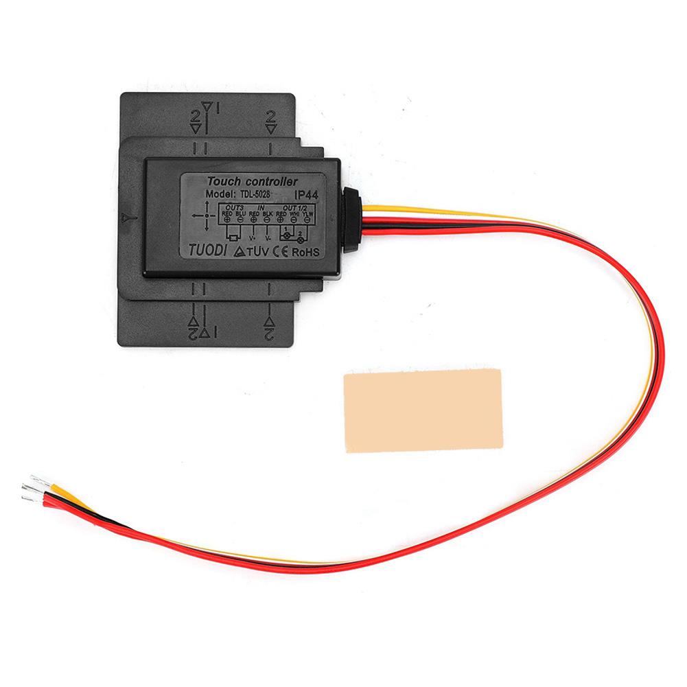 Сенсорный диммер-выключатель для зеркала для лампы Водонепроницаемый Широкий диапазон напряжения 5 В 24 В