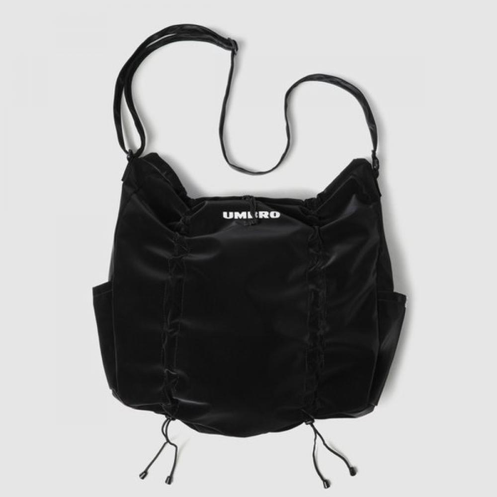 Umbro Unisex Shining Crossbody Bag Blk uq323cbg74Blk