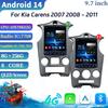 9,7 дюйма для Kia Carens 2007 2008-2011 Автомобильное радио Автомобильная мультимедиа Центральная навигация 4G GPS Мультимедиа CarPlay Android 14 GP