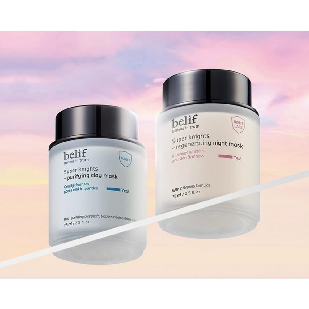 belif Super Knights Clay Mask 75ml, 1 Pack, 1 Piece