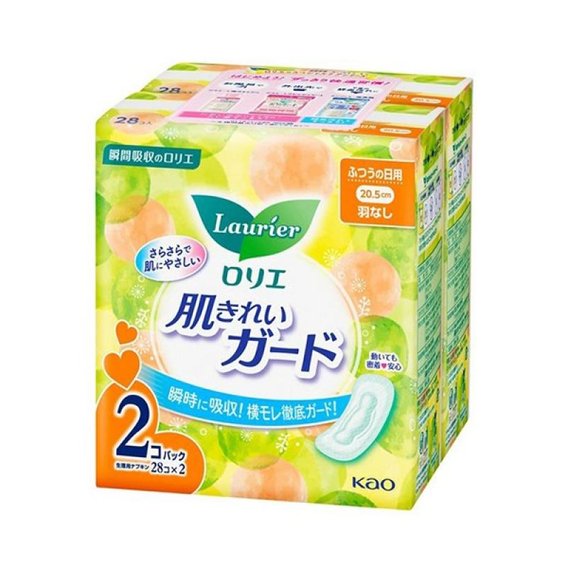 Kao Lori Skin Clean Guard Обычные без крылышек 28 шт. x 2 упаковки