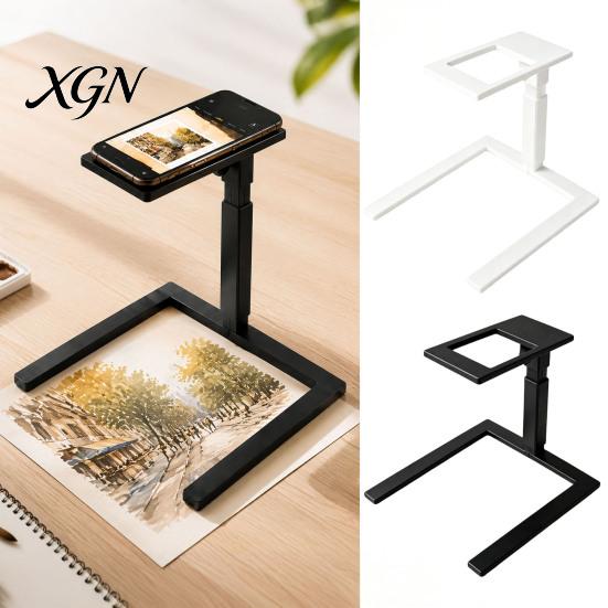 Modular Phone Tripod for Desktop Use 3D Printed Overhead Stand Video Recording & Macro Photography, Adjustable Retractable Holder Still Life
