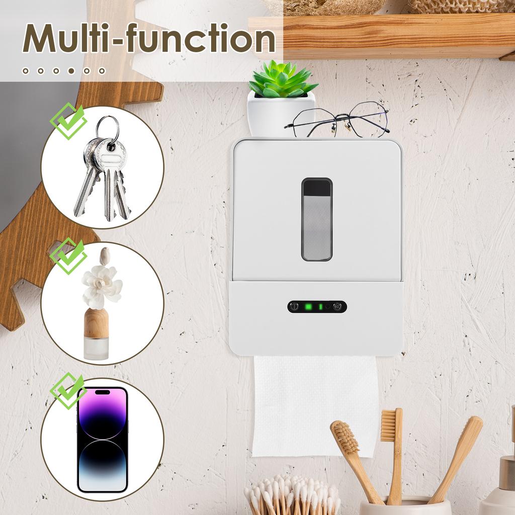 Новый индукционный держатель для туалетной бумаги ABS автоматический диспенсер для туалетной бумаги настенный умный индукционный держатель для салфеток аксессуары для ванной комнаты