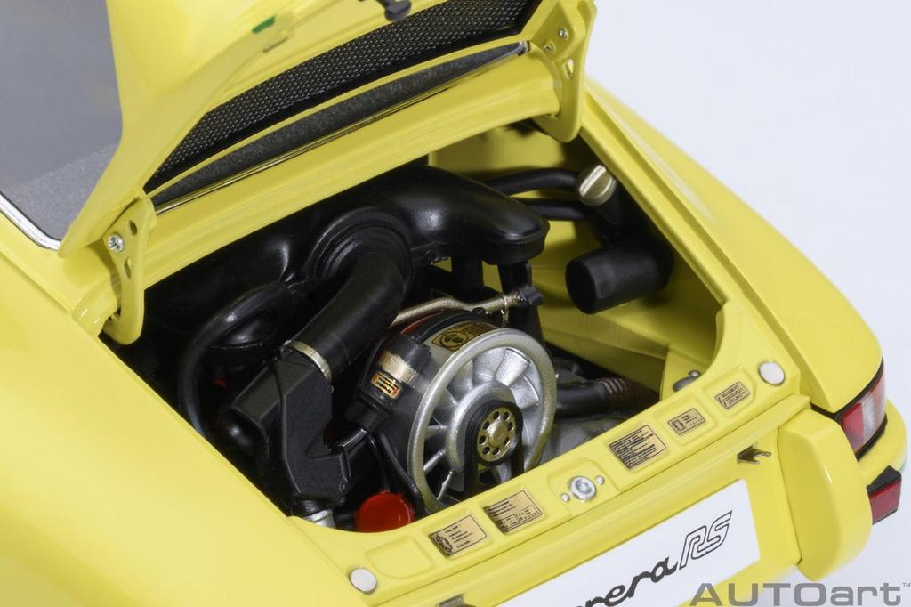 AUTOart Масштаб Porsche 911 Carrera RS Желтый с зеленым Готовое изделие 78033 1/18 2.7 (Световые полосы)