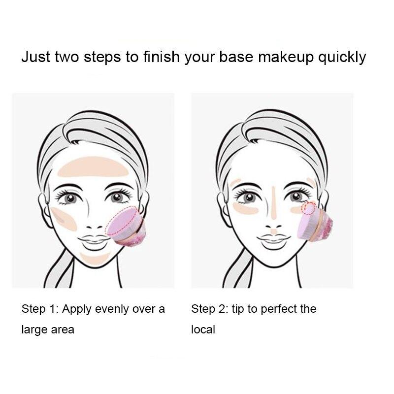 1 шт., новая кисть для тонального крема Chubby Pier, кисть для макияжа, плоская кремовая кисть для макияжа, профессиональный косметический макияж