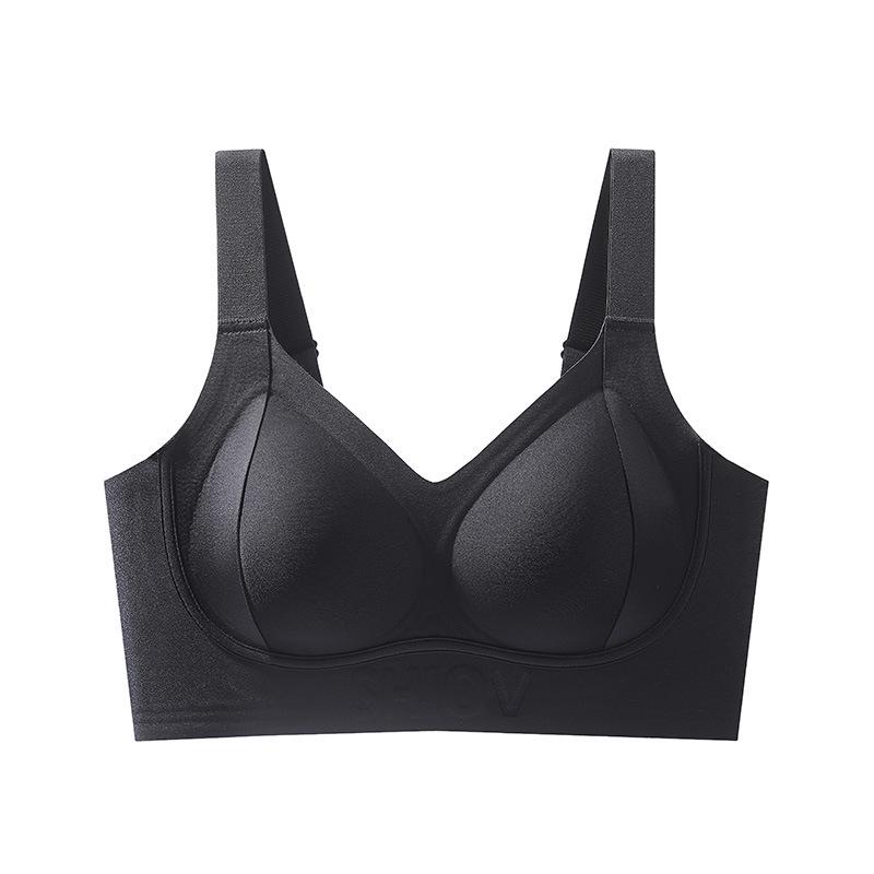 Бесшовный бюстгальтер с мягкой поддержкой, предотвращающий провисание, с гелевой спинкой для женщин - Большой размер