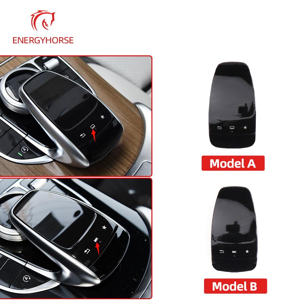 For Mercedes Car Console Mouse Control Switch C E S GLE GLS GLC W222 W213 Hand Writing Touchpad Button Cover W205 W253 W166