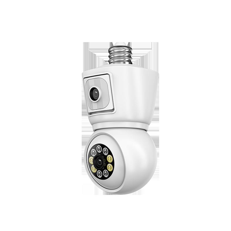 ICSEE HD Wireless Light Bulb Camera 6MP with Dual Light Night Vision and Mobile Remote Control