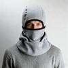 Double Layer Warm Hat Mask Fleece Ear Protection Hat Balaclava Cycling Cap  Outdoor Sports