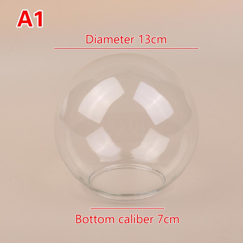 D13Cm D15Cm Стеклянный абажур для замены люстры Magic Bean, подвесного светильника, стеклянного абажура с винтовой крышкой