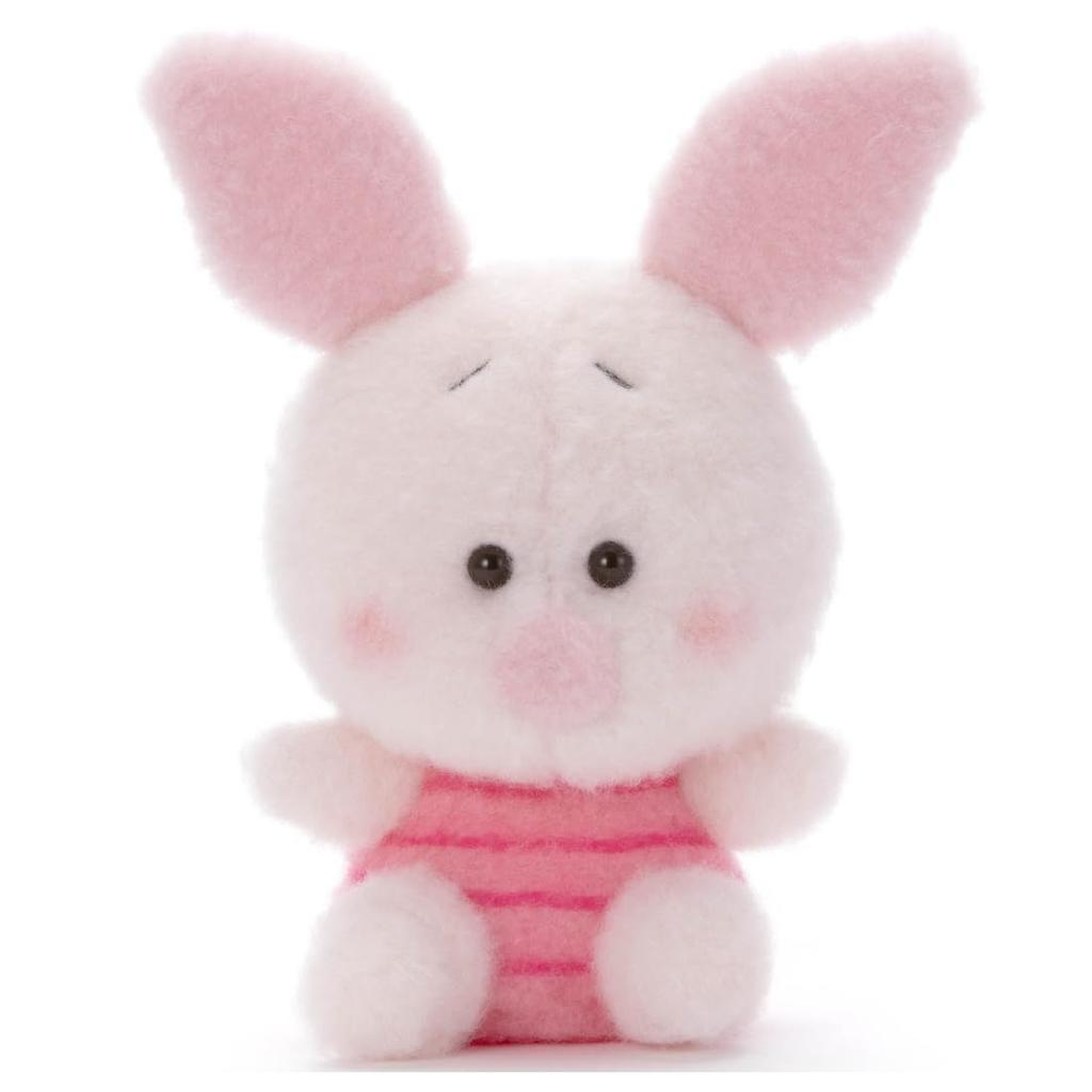 Disney Character Tapuntapun Plush Toy Piglet, Approximately 15cm Tall