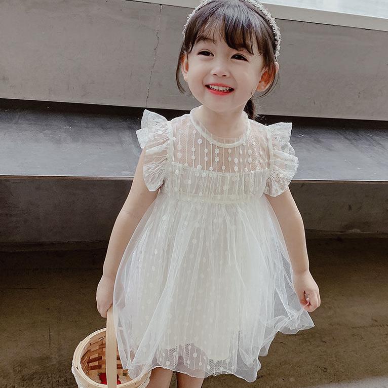 Пышные платья для девочек, сетчатая юбка, детский костюм с рюшами и вышивкой для рождественской вечеринки, платье-пачка на день рождения, детская одежда