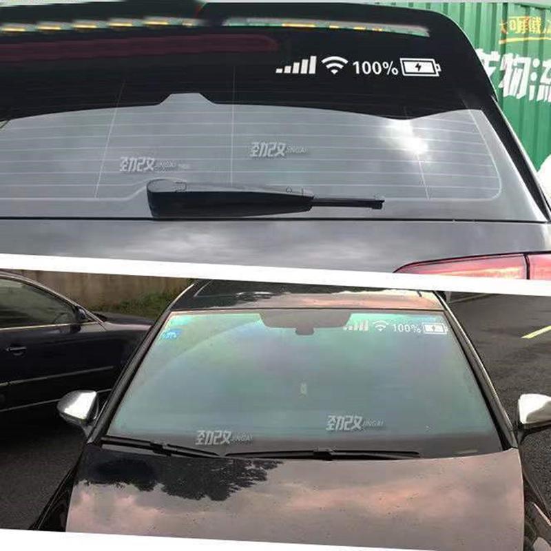 Наклейки на лобовое стекло автомобиля, сигнал Wi-Fi, виниловая наклейка, автомобильные наклейки для мобильного телефона