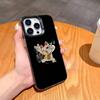 Funny T-Turbo Cat G-Granny Phone Case For iPhone17 16 15 14 13 12 Pro Max Grey Black Matte Laser Metallic Aurora Funda