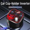 Универсальный инвертор 12В/24В в 220В высокой мощности для автомобиля/грузовика с быстрой зарядкой и розеткой прикуривателя