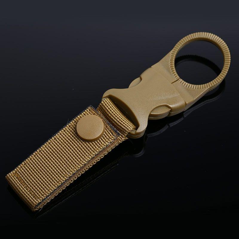 Тактический крючок для бутылки с водой из нейлоновой ленты, многофункциональный рюкзак с пряжкой, быстрое крепление для бутылки с водой, портативный EDC