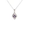 925 Sterling Silver Pendant Necklace Synthetic Color Change Alexander Fine Jewelry for Women and Girls Daily Wear