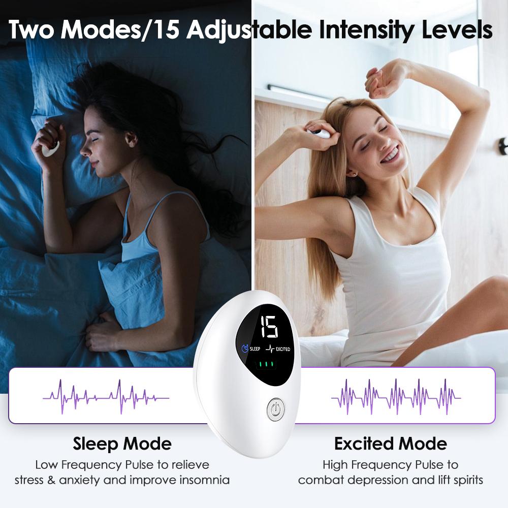 New Sleep Aid Handheld Hypnosis Device Relieve Insomnia Stress Anxiety Fast Sleeping Brain Relax Mental Health