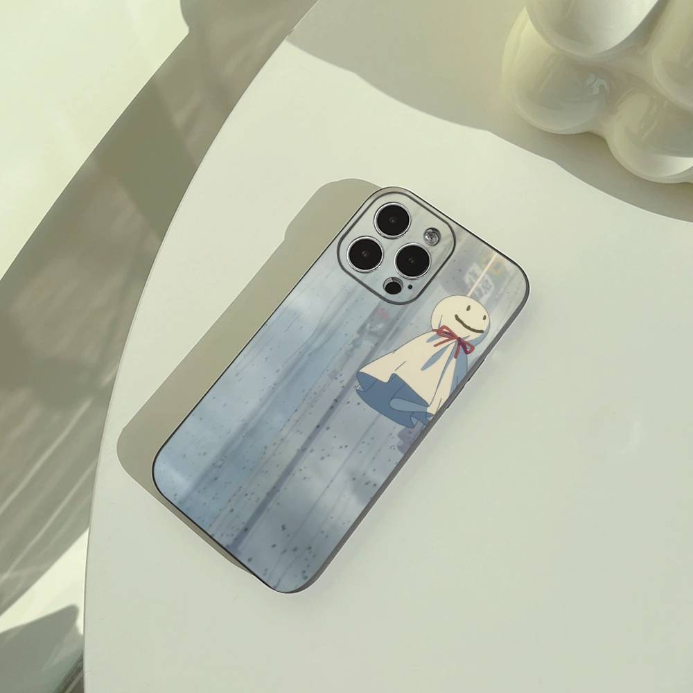 Чехол для телефона W-W-Y-Weathering- With- You для iPhone 17,16,15,14,13,12,11 Pro Max, Легкий и практичный Мягкий черный чехол