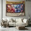 Franxx Wall Tapestry Aesthetic Wall Hanging Printed Fabric Blanket Decorative Tapestries For Bedroom Living Room Home Decor