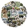 50 ШТ. Военные Наклейки Камуфляж Камо Военная Наклейка Армия Водонепроницаемые Виниловые Наклейки для Шлема Бутылок для Воды Велосипеда Ноутбука
