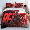 New 3D Print Ow Overwatch Game Dva Comfortable Duvet Quilt Cover Pillowcase Bedding Set Children Bedroom Decoration Home Textile