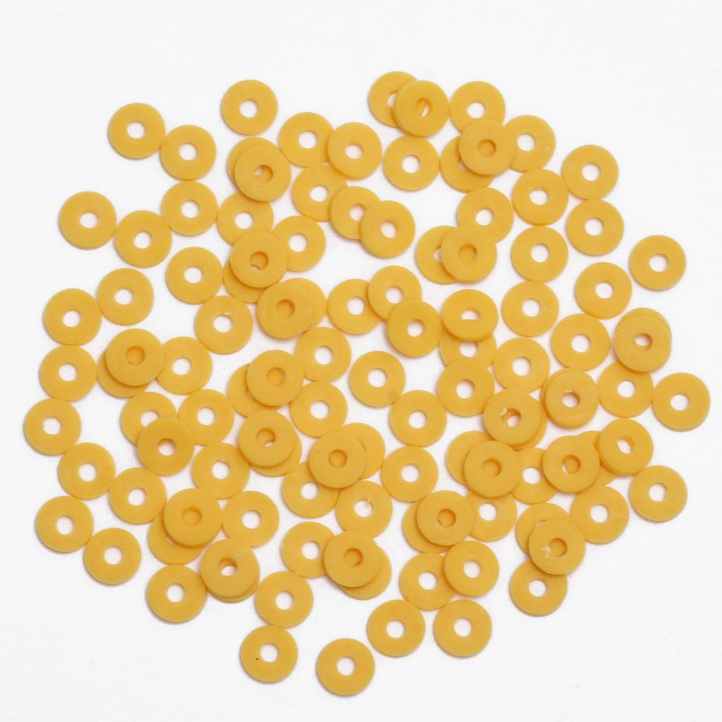 Плоские ювелирные изделия, аксессуары, материалы для самостоятельного изготовления, однотонное ожерелье, подходящие по цвету круглые свободные бусины, браслет ручной работы, брелки, 6 мм, прокладки, аксессуары