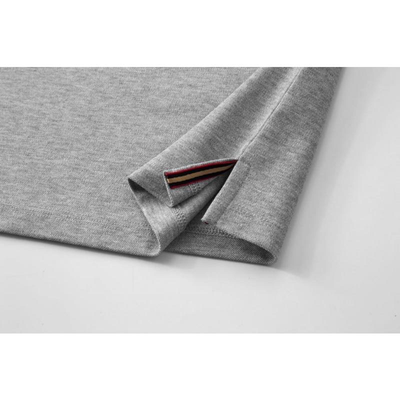 Solid Color T-Shirt Summer Women's and Men's Lapel Short Sleeve YG-258/256