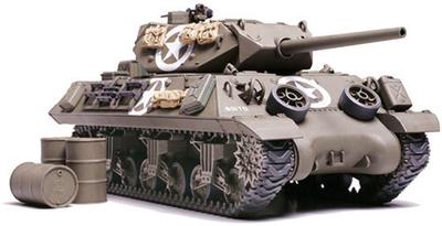 Tamiya 1/48 Серия военных миниатюр №. 19 США. Армейская самоходная артиллерийская установка M10, модель среднего типа из пластика 32519