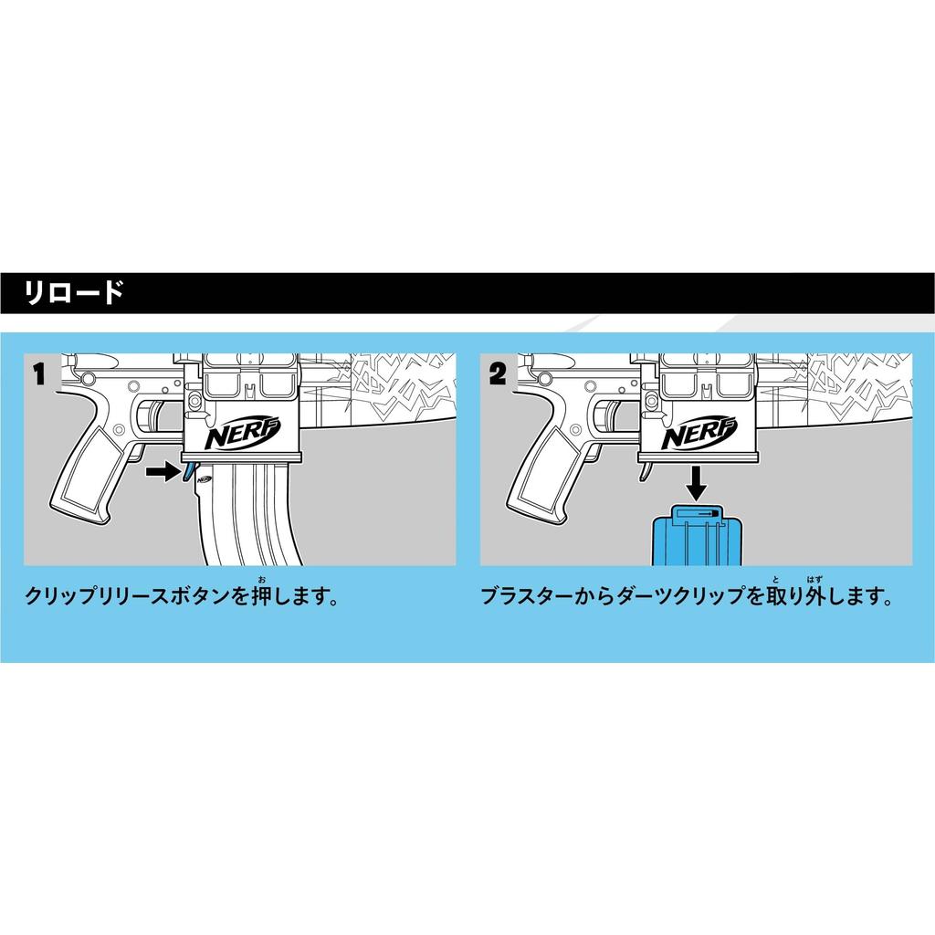 Hasbro Nerf Fortnite Синий 10 Элитный эксклюзивный виртуальный предмет моторизованный для возраста 8 лет и старше аутентичный Шок, обойма на 10 стрел, стрелы, код, бластер, (F4108),