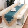 Light Luxury Table Flag Lace Christmas Decorations Home TV Cabinet Tablecloth Dust Cover Waterproof Oil-proof Dining Table Flag