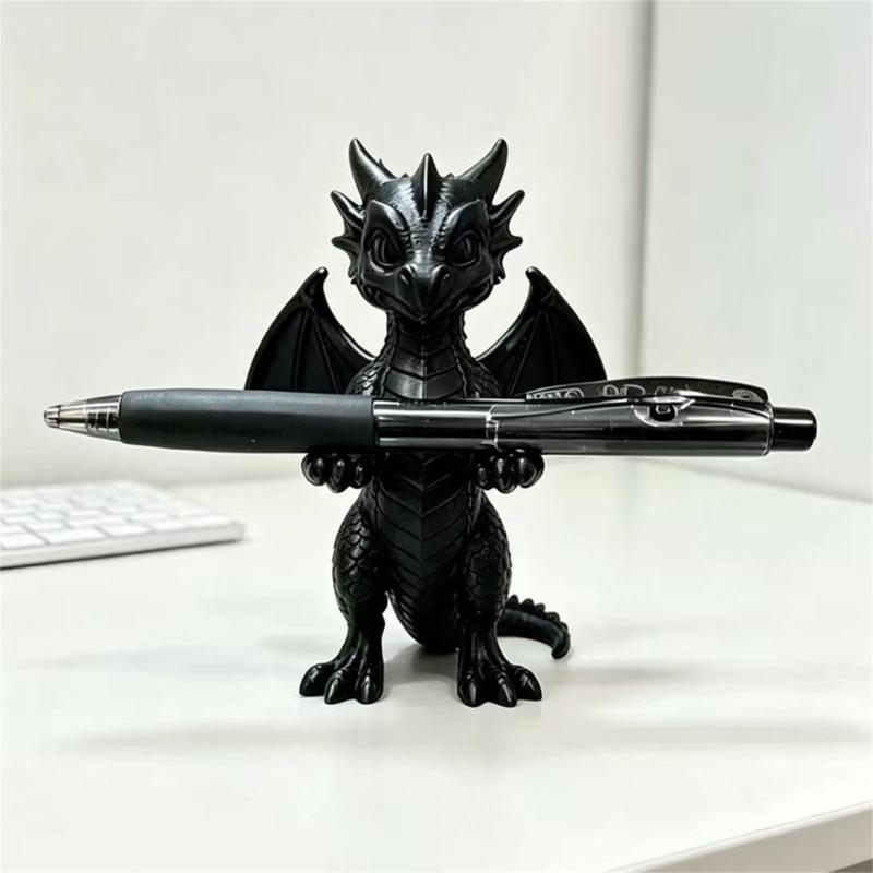 Dragon Pen Holder for Desk 3D Printed Dragons Pencil Holder Stand Decorative Desk Organizers Desk Accessories for Home Decors